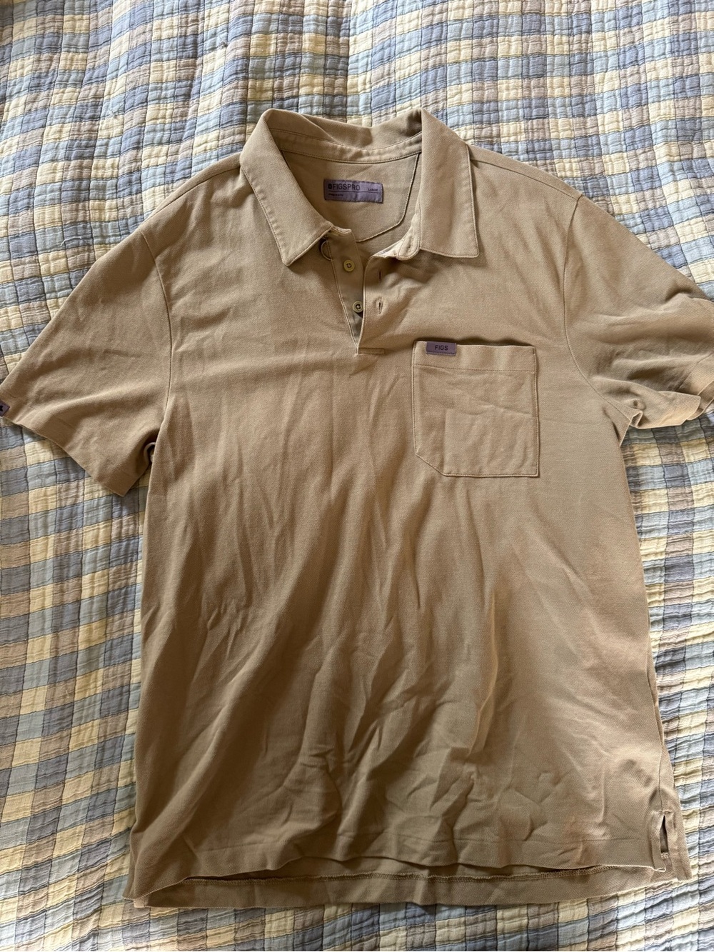NWOT Figs Olive Green Polo